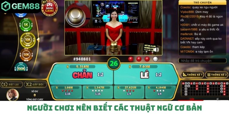 Người chơi nên biết các thuật ngữ cơ bản